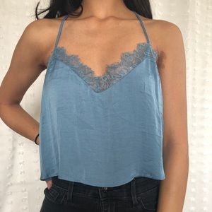 Cropped Lace Cami